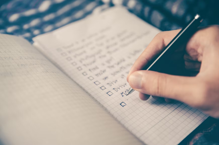 Productivity Checklist